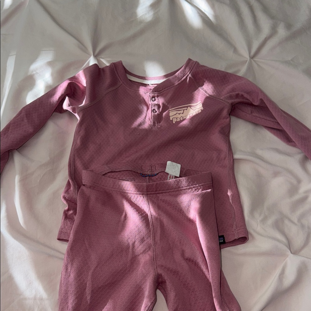 Patagonia Pink Capilene Baselayer